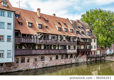 View of the historical center of Nuremberg. Middle Franconia, Bavaria, Germany 96008261