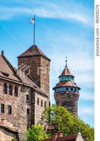 View of the historical center of Nuremberg. Middle Franconia, Bavaria, Germany 96008278