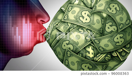 Hyper Inflation Concept 96008363