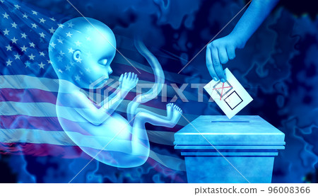 United States Abortion issue Vote 96008366