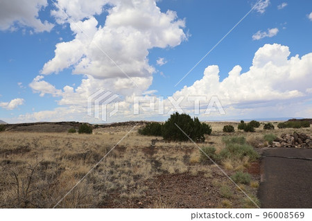 Countryside around highway near Flagstaff and Page Arizona Countryside around highway near Flagstaff and Page Arizona 96008569
