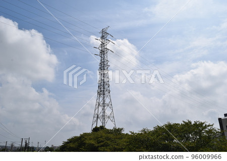 Transmission tower high voltage alternating current 96009966
