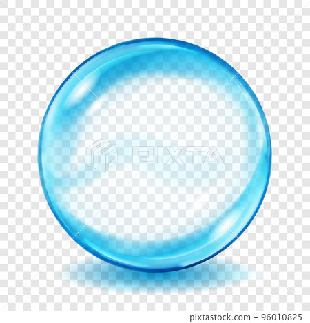 Transparent light blue sphere Transparent light blue sphere 96010825