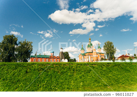 Russian orthodox church in old historical town Kolomna, Russia, Moscow area - may, 2022 96011027
