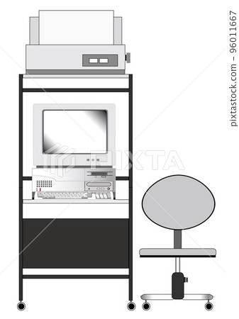 OA Desk - Showa Retro 96011667