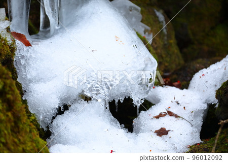 漢拏山山谷冰,山谷,冬天,冰柱,冰,雪, 漢拏山山谷冰,山谷,冬天,冰柱,冰,雪, 96012092