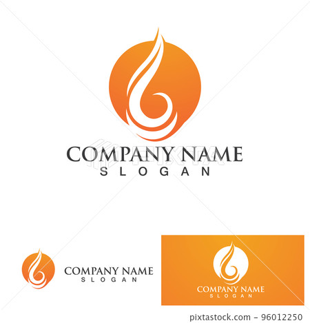 Fire Logo Template Flame Symbol Icon Vector Fire Logo Template Flame Symbol Icon Vector 96012250