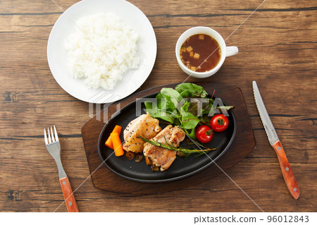 Chicken Grill Set Chicken Garlic Grilled Chicken Steak 96012843