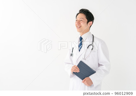 Doctor male white back 96012909