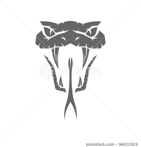 Python logo icon design illustration 96012929