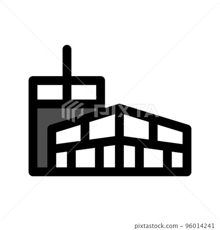 Illustration Vector Graphic of Mall Building Icon Design 96014241