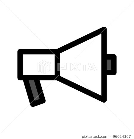Illustration Vector Graphic of Megaphone Icon Design 96014367