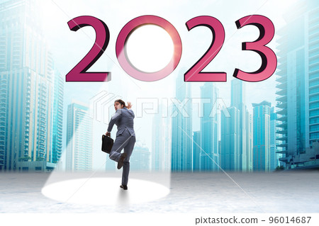Concept of year 2023 in the spotlight Concept of year 2023 in the spotlight 96014687
