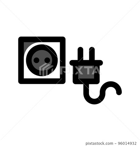 Illustration Vector Graphic of Plug In Icon Illustration Vector Graphic of Plug In Icon 96014932