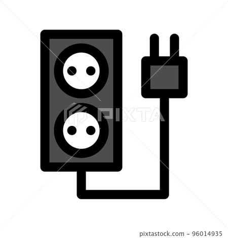 Illustration Vector Graphic of Plug In Icon Illustration Vector Graphic of Plug In Icon 96014935