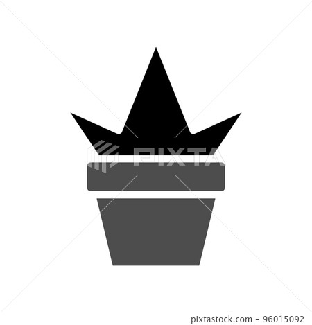 Illustration Vector Graphic of pot icon Illustration Vector Graphic of pot icon 96015092
