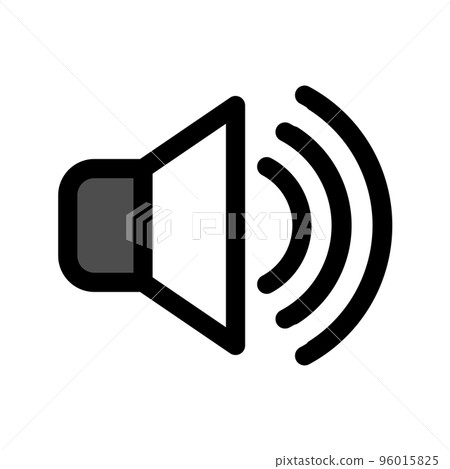 Illustration Vector Graphic of Sound Icon 96015825