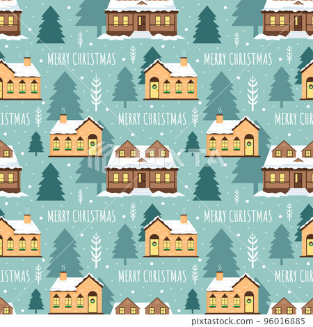 Christmas Background Seamless Pattern Design With Santa Claus, Tree, Snowman And Gifts in Template Hand Drawn Cartoon Flat Illustration Christmas Background Seamless Pattern Design With Santa Claus, Tree, Snowman And Gifts in Template Hand Drawn Cartoon Flat Illustration 96016885