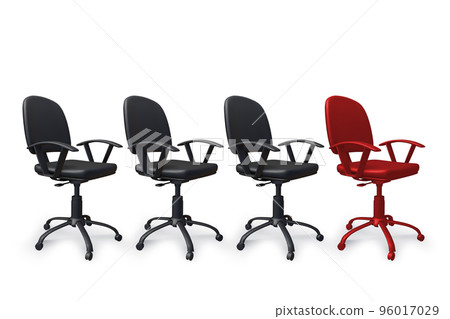 Office chairs in promotion concept Office chairs in promotion concept 96017029