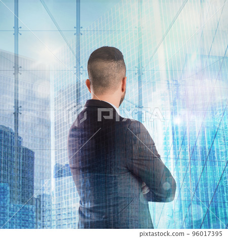 Successful businessman 96017395