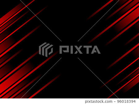 Abstract red line and black background for business card, cover, banner, flyer. Vector illustration Abstract red line and black background for business card, cover, banner, flyer. Vector illustration 96018394