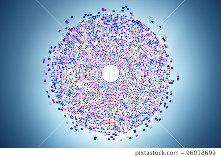 Illustration of genome data code Illustration of genome data code 96018699