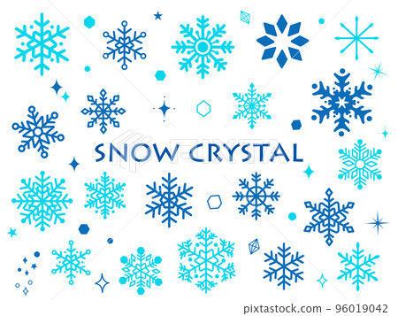 Snow crystal set 96019042