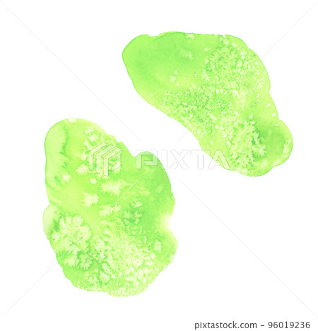 Abstract light green color watercolor stain isolated. Watercolor hand drawn texture for backgrounds, cards, banner Abstract light green color watercolor stain isolated. Watercolor hand drawn texture for backgrounds, cards, banner 96019236