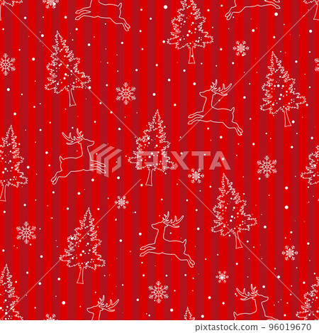 Winter holiday seamless pattern,celebrate theme for Christmas or new year decorative on red background Winter holiday seamless pattern,celebrate theme for Christmas or new year decorative on red background 96019670
