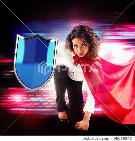 Antivirus superhero Antivirus superhero 96019848