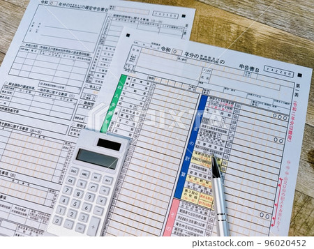 報稅申報表B 96020452