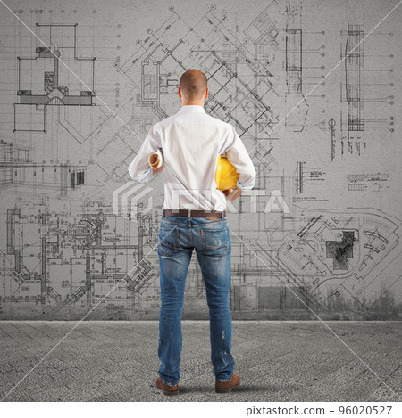 Projects of a building Projects of a building 96020527