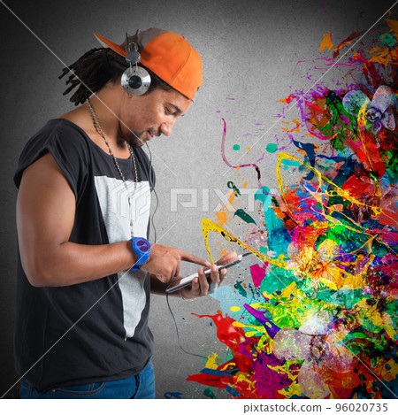 Hiphop style and music Hiphop style and music 96020735