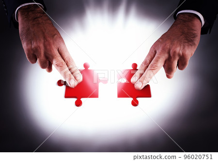 Puzzle pieces joint Puzzle pieces joint 96020751