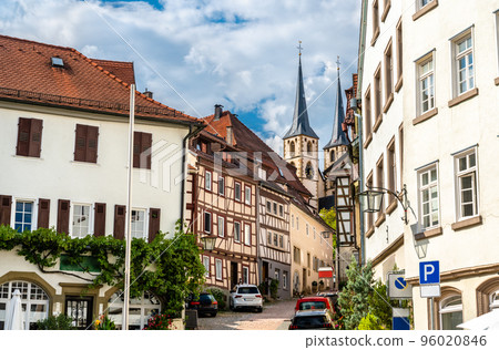 Traditional architecture of Bad Wimpfen near Heilbronn in the Baden-Wurttemberg region of southern Germany 96020846