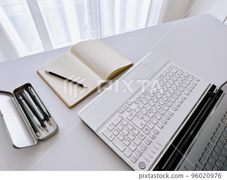 Desk by the window Simple life lifestyle 96020976