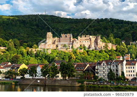 View of Heidelberg Castle in Baden-Wurttemberg, Germany View of Heidelberg Castle in Baden-Wurttemberg, Germany 96020979