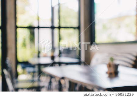 Blurred cafe background, Indoor coffee shop blurred background. Blurred cafe background, Indoor coffee shop blurred background. 96021229
