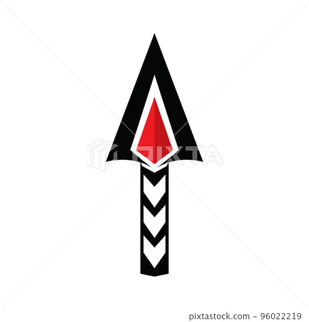 Spear logo icon vector image Spear logo icon vector image 96022219
