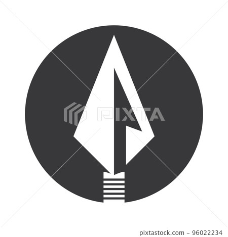 Spear logo icon vector image Spear logo icon vector image 96022234