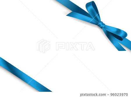 Vector illustration of blue ribbon Vector illustration of blue ribbon 96023970