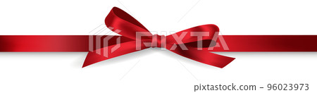 Vector illustration of red ribbon Vector illustration of red ribbon 96023973