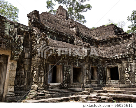 Architecture of ancient temple complex Angkor, Siem Reap Architecture of ancient temple complex Angkor, Siem Reap 96025611