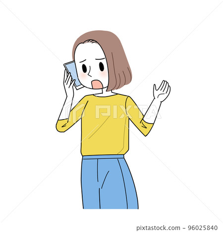 打電話給智能手機的女人 打電話給智能手機的女人 96025840