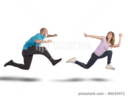 Girl escapes from dentist Girl escapes from dentist 96026451