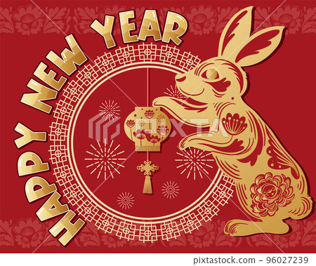 Happy Chinese New Year 2023 Background Design 96027239