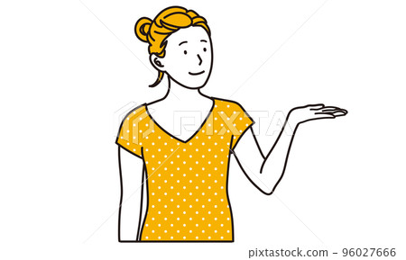 一個穿著運動服的女人 96027666