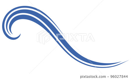 Wave logo water sea, wavy lake, ocean beach fresh splash Wave logo water sea, wavy lake, ocean beach fresh splash 96027844