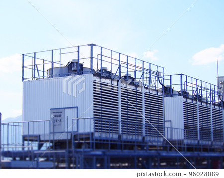 Cooling tower installed on the roof 96028089