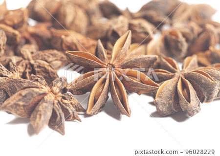 Star anises dried spice fruits Star anises dried spice fruits 96028229